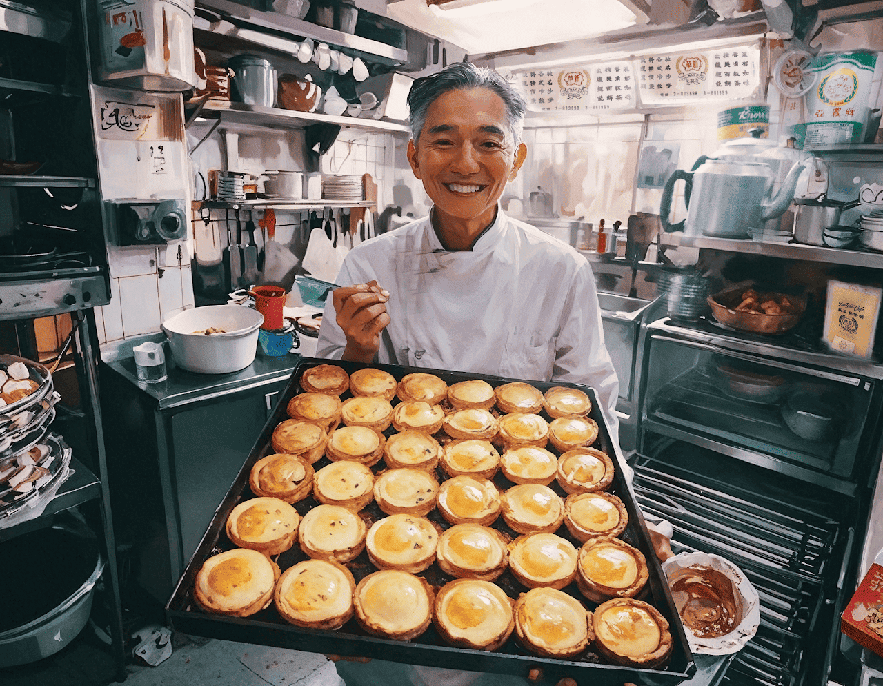 高中組《風起獅山，光照香江》作品